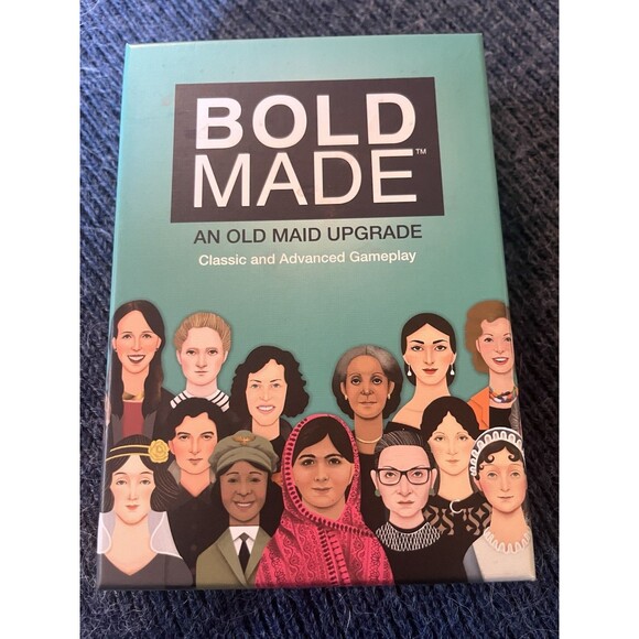 Bold Made Card Game - Old Maid Upgrade Classic / Advanced Gameplay Women EUC - Picture 1 of 3